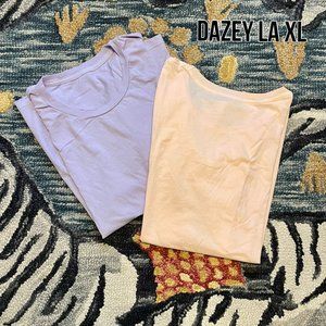 Bundle of Two NWOT Dazey LA Sample T-Shirts
